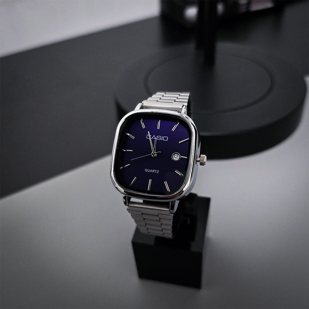 CASIO QUARTZ WATCH - ساعة كاسيو كوارتز بمينا شروق الشمس