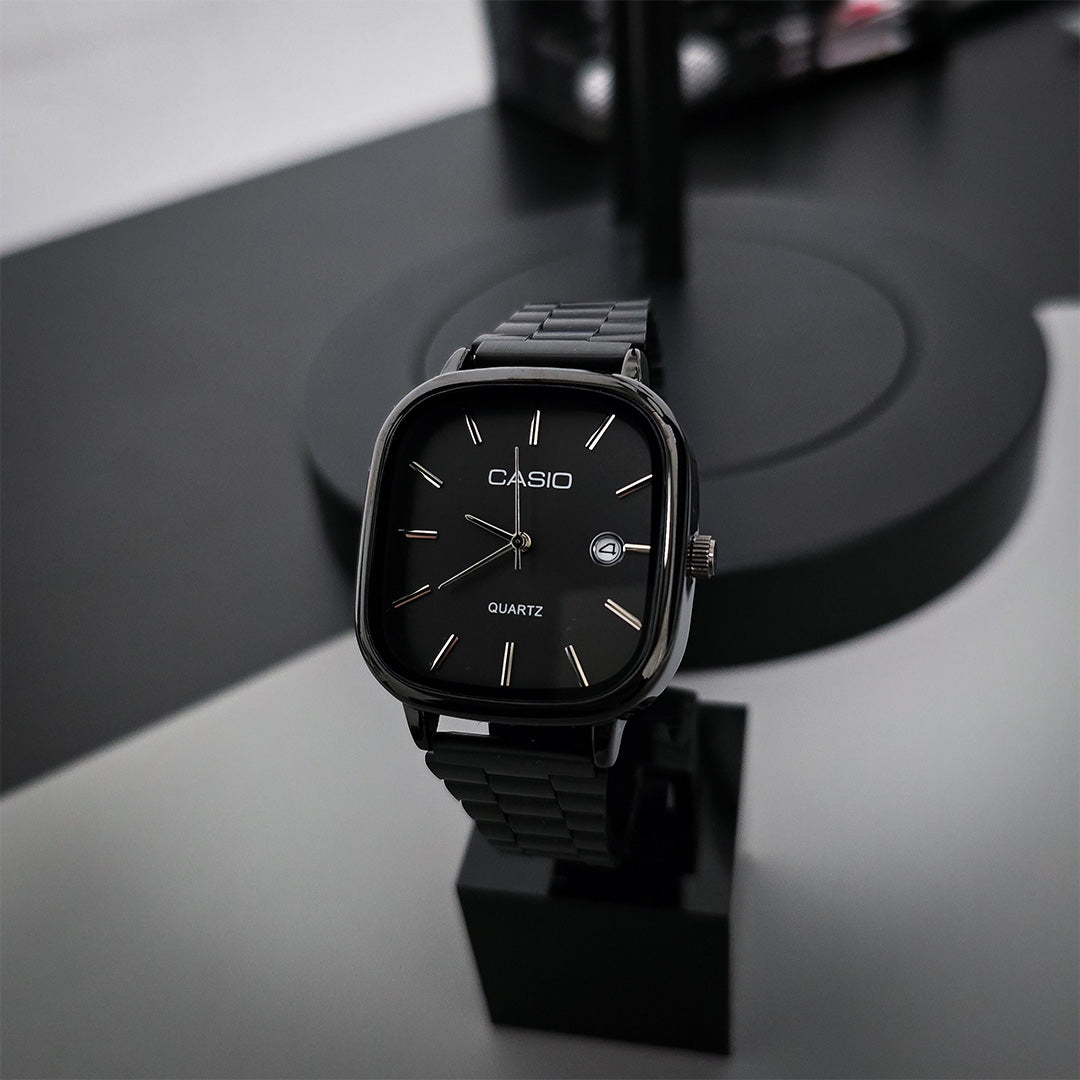 CASIO QUARTZ WATCH - ساعة كاسيو كوارتز بمينا شروق الشمس