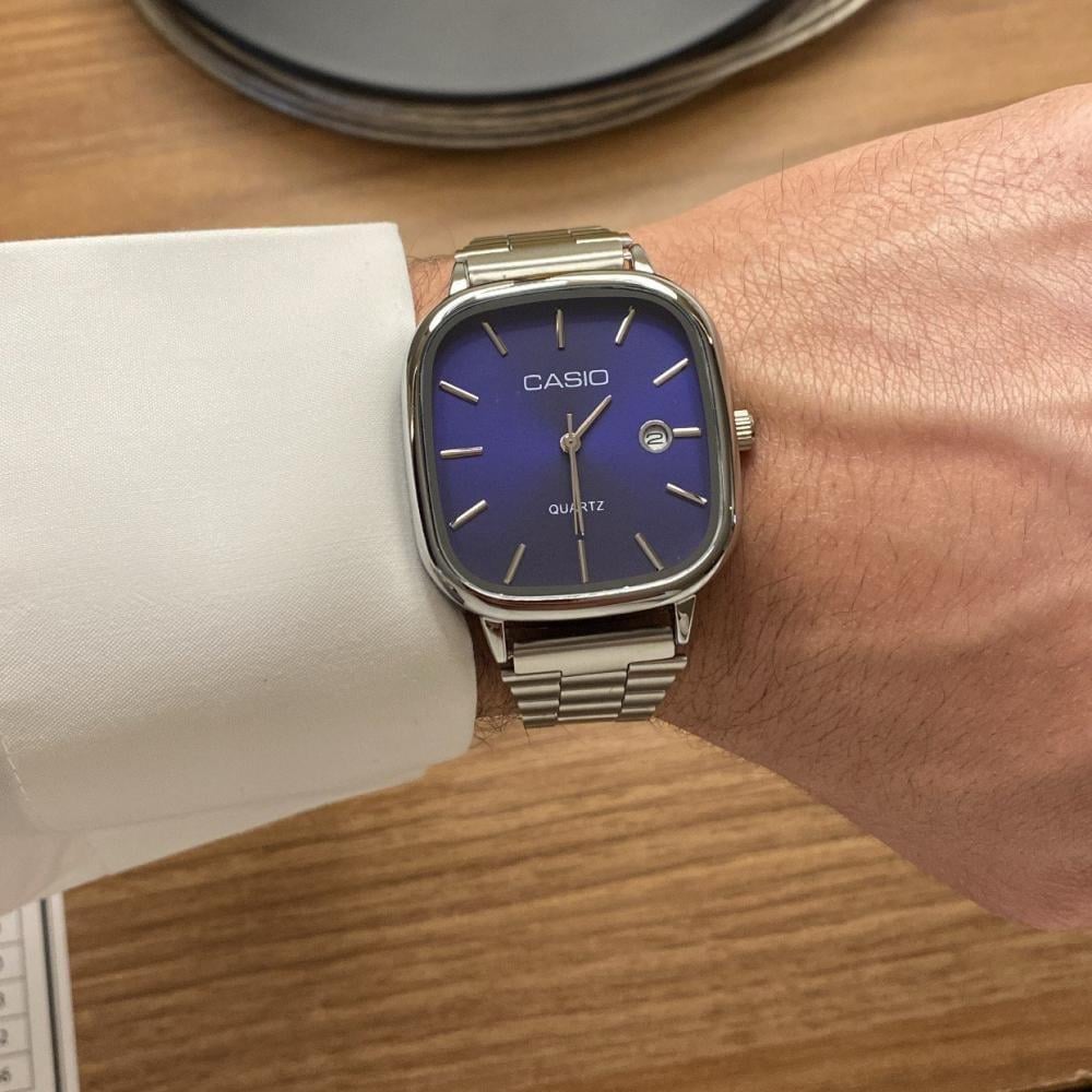 CASIO QUARTZ WATCH - ساعة كاسيو كوارتز بمينا شروق الشمس