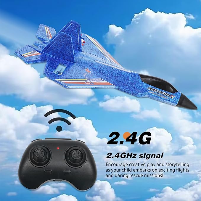 Airplane with remote Controlled Flying Toy - طائرة مع لعبة طيران يتم التحكم فيها عن بعد