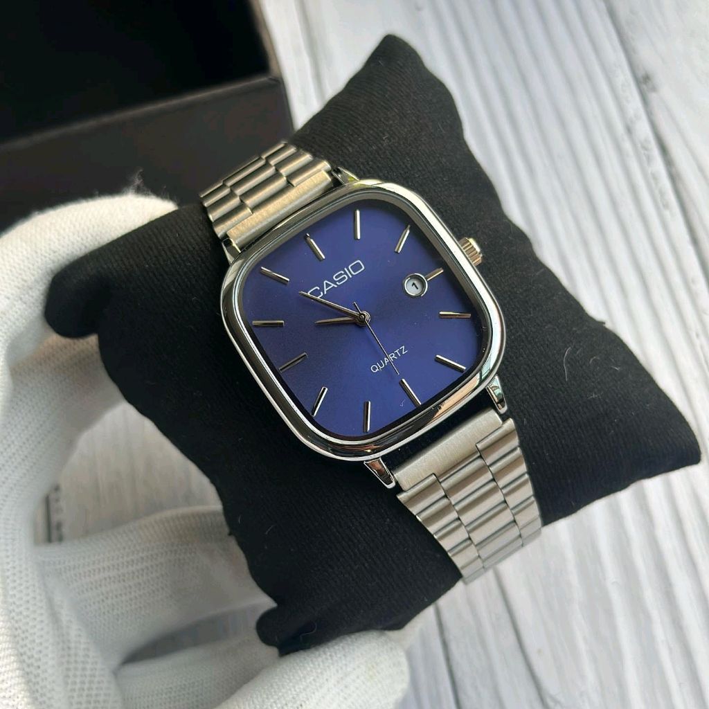 CASIO QUARTZ WATCH - ساعة كاسيو كوارتز بمينا شروق الشمس