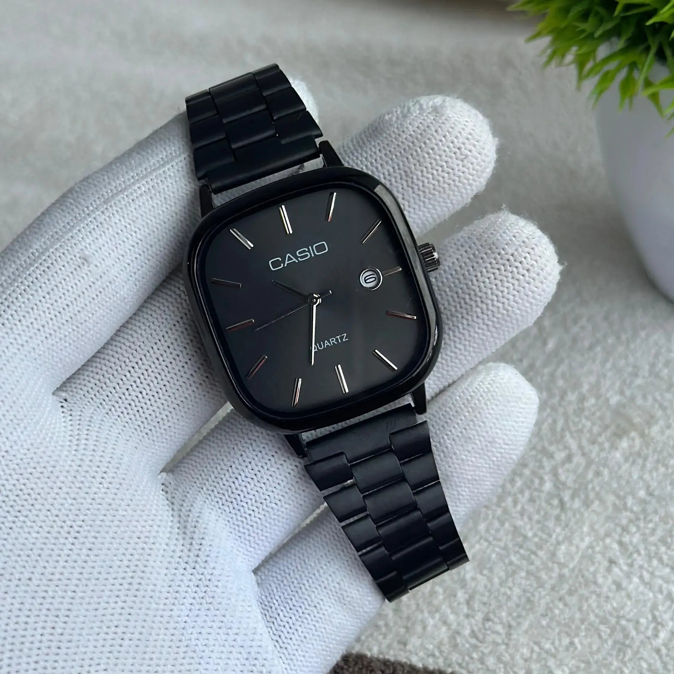 CASIO QUARTZ WATCH - ساعة كاسيو كوارتز بمينا شروق الشمس