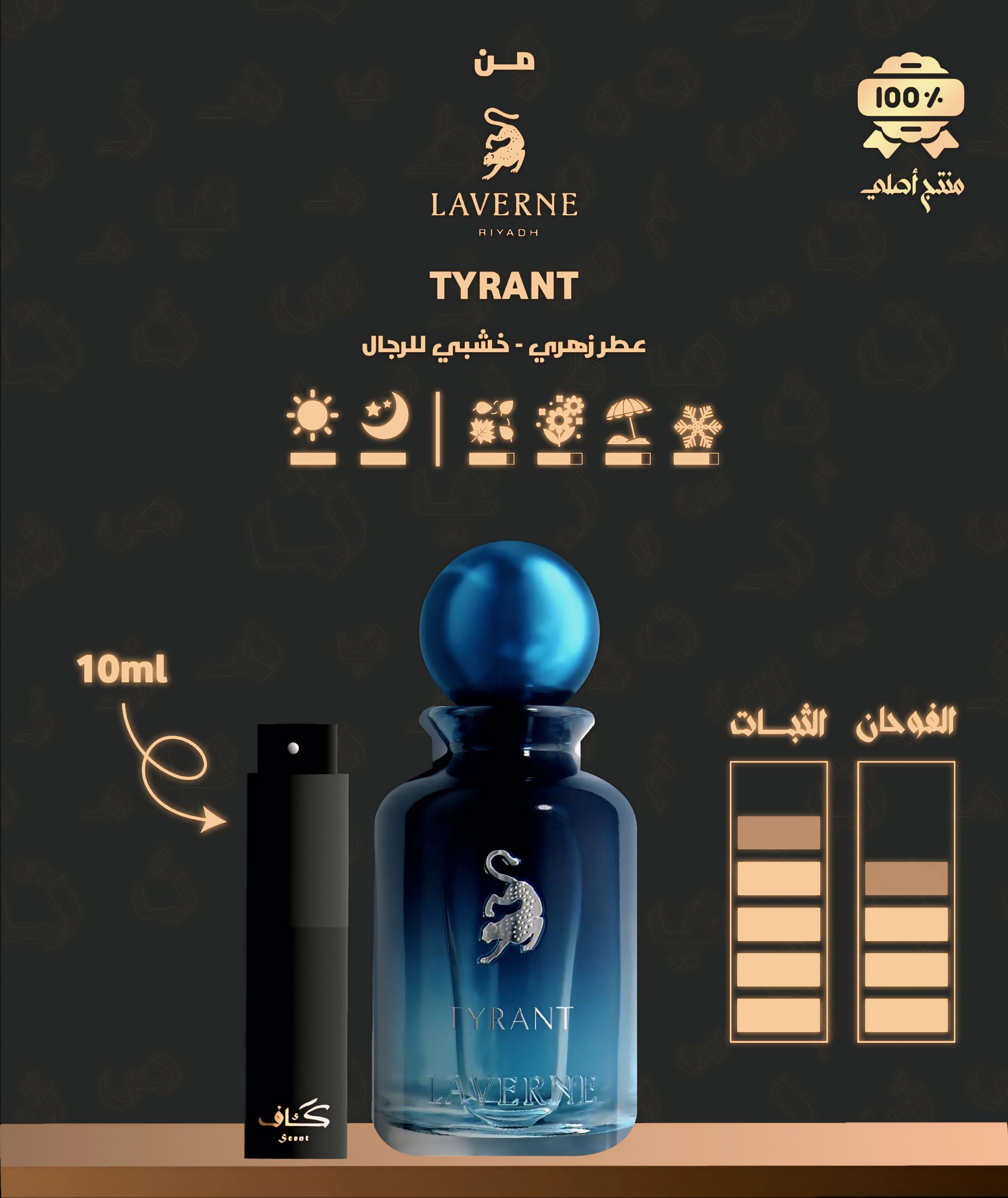 Tyrant Laverne Perfume/ عطر تيرانت